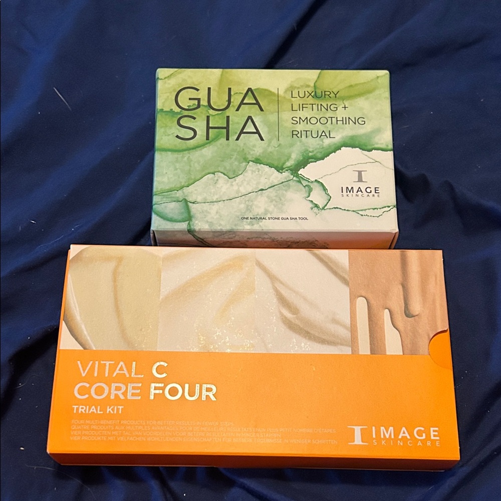 Image Skincare Green and Orange Guasha and Vital C Core Four Kit
